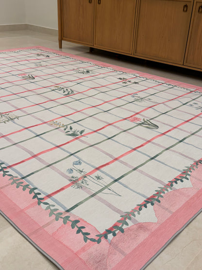 Pink Garden Rug