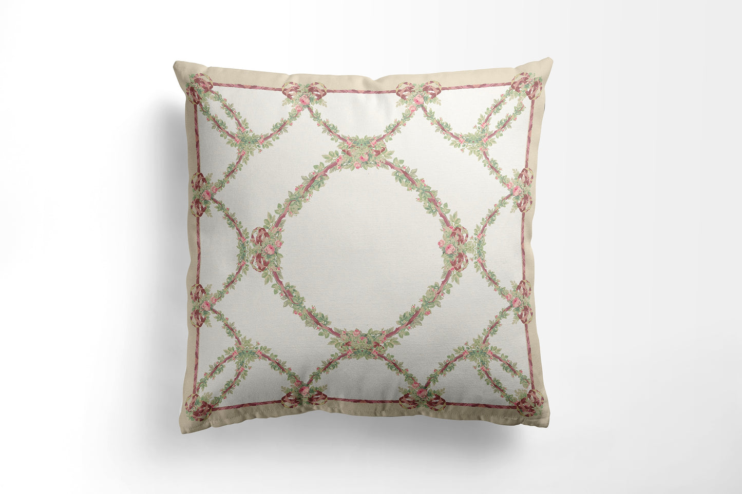 Floral Trellis Cushion Cover - Available - Flora Home