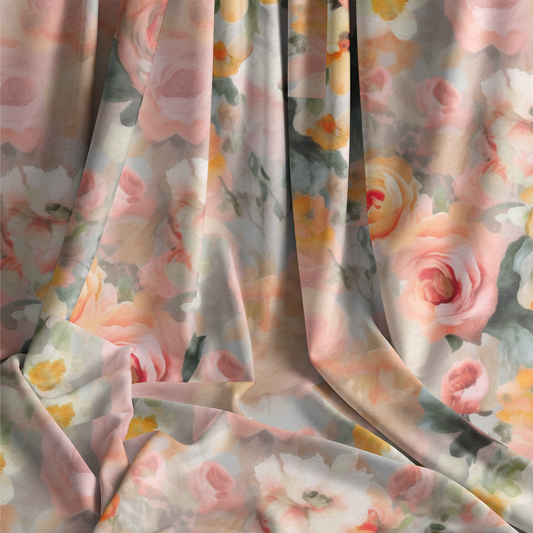 Dreamy roses - Pre Order – Pre Order (Ships in 2–4 Weeks) | Flora Fabrics