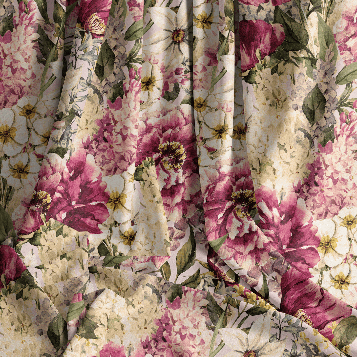 Large Flowers – Pre Order (Ships in 2–4 Weeks) | Flora Fabrics