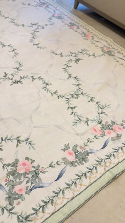 Rose Trellis Rug