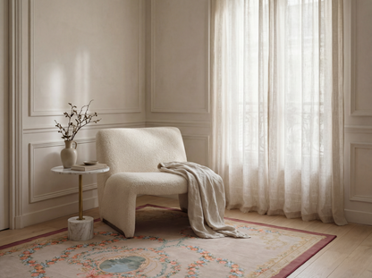 Autumn Landscape Roses Rug