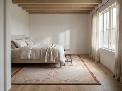 Autumn Landscape Roses Rug